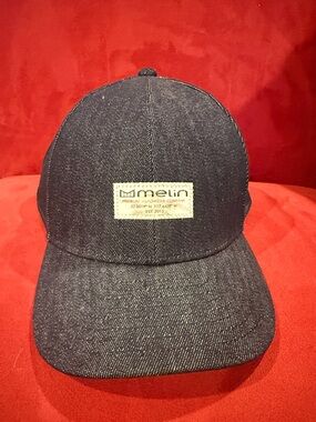 Melin A-Game Roaver Denim Hat | Watchband Closure | EUC